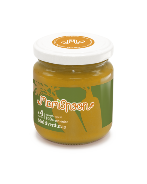 Mamispoon Tarrito Ecologico Multiverduras +4m 180gr