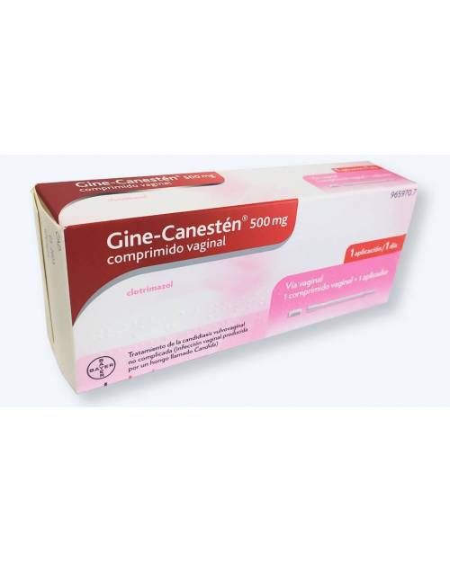 GINE-CANESTEN 500 mg COMPRIMIDO VAGINAL