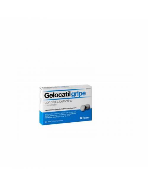 GELOCATIL GRIPE CON PSEUDOEFEDRINA COMPRIMIDOS