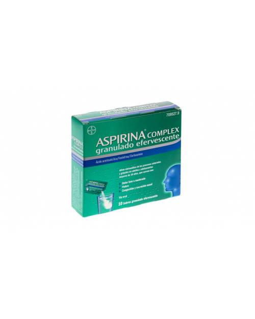 ASPIRINA COMPLEX GRANULADO EFERVESCENTE