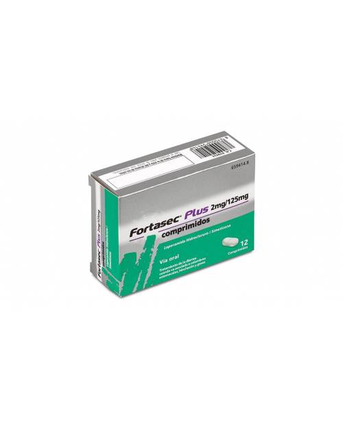 FORTASEC PLUS 2 mg/ 125 mg COMPRIMIDOS