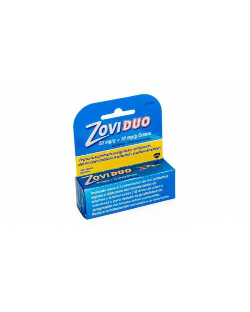 ZOVIDUO 50 mg/g + 10 mg/g CREMA