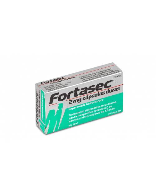 FORTASEC 2 mg CAPSULAS DURAS